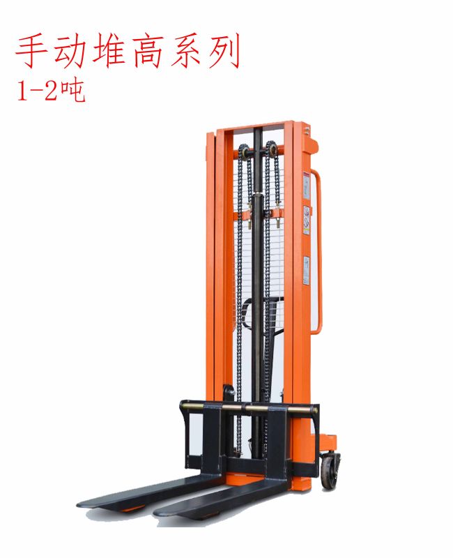 1-2吨手动堆高叉车